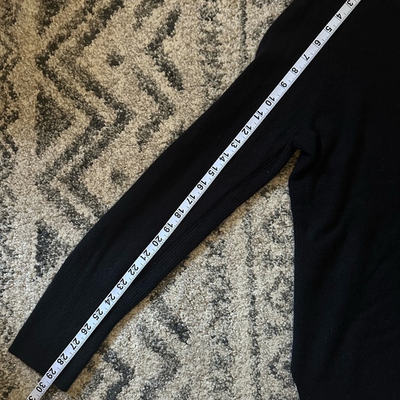 Nordstrom Black Cashmere Sweater - Large - Picture 6 of 6